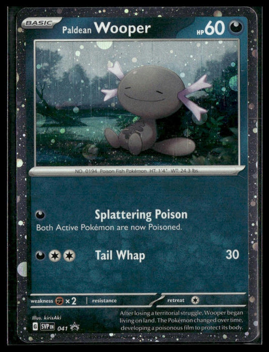 Paldean Wooper #041 Scarlet & Violet Promo Cards NM