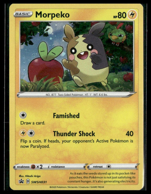 Morpeko #SWSH031 Sword & Shield Promo Cards LP