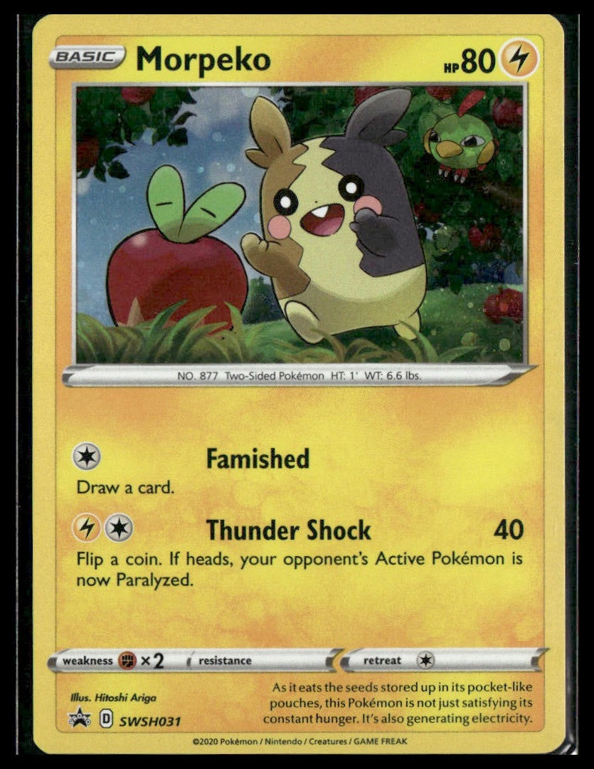 Morpeko #SWSH031 Sword & Shield Promo Cards LP