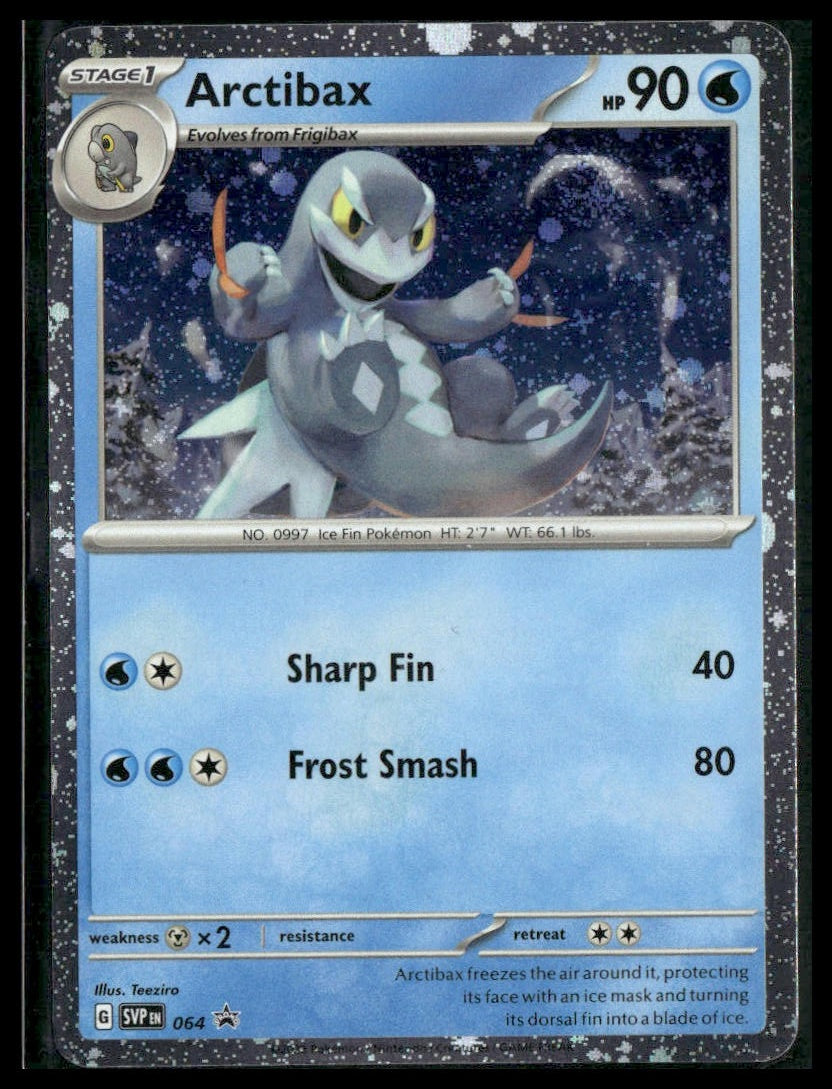 Arctibax #064 Scarlet & Violet Promo Cards NM