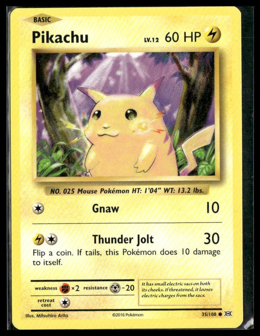 Pikachu #35/108 XY - Evolutions LP