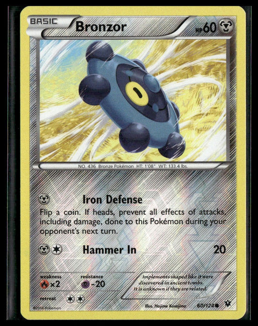 Bronzor #60/124 XY - Fates Collide LP