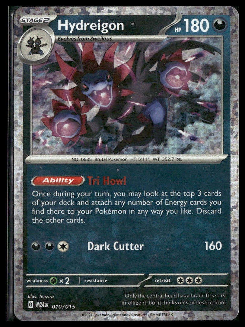 Hydreigon #010/015 Holo McDonald's Promos 2024 MP