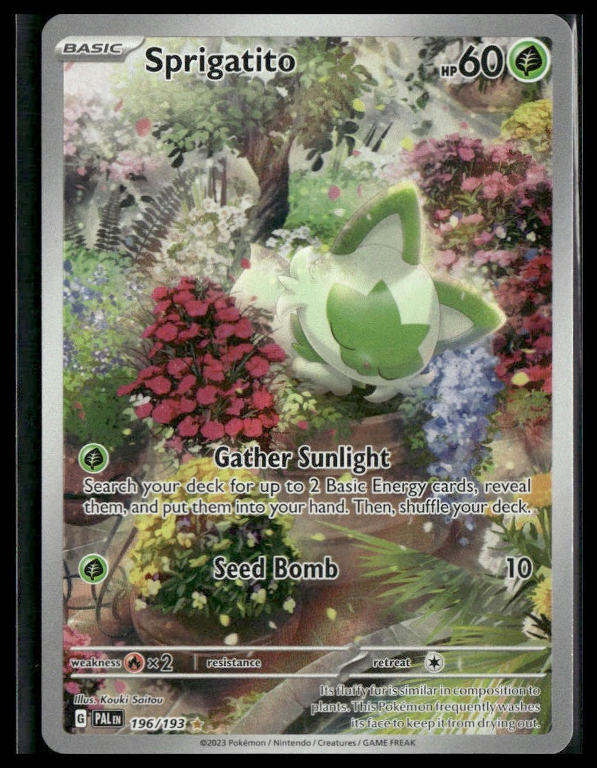Sprigatito #196/193 Paldea Evolved NM