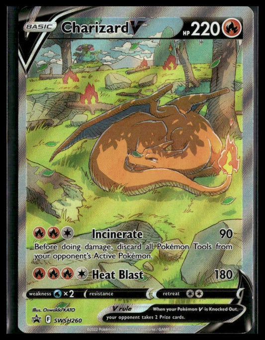 Charizard V #SWSH260 Sword & Shield Promo Cards NM