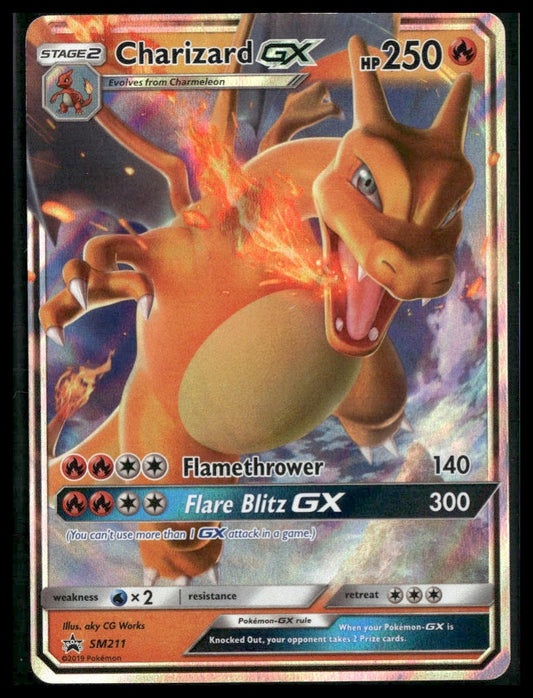Charizard GX #SM211 SM Promos LP