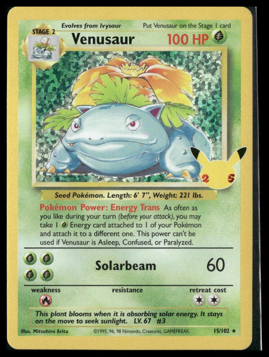 Venusaur #15/102 Celebrations: Classic Collection NM