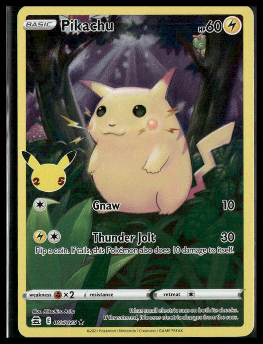 Pikachu #005/025 Celebrations NM