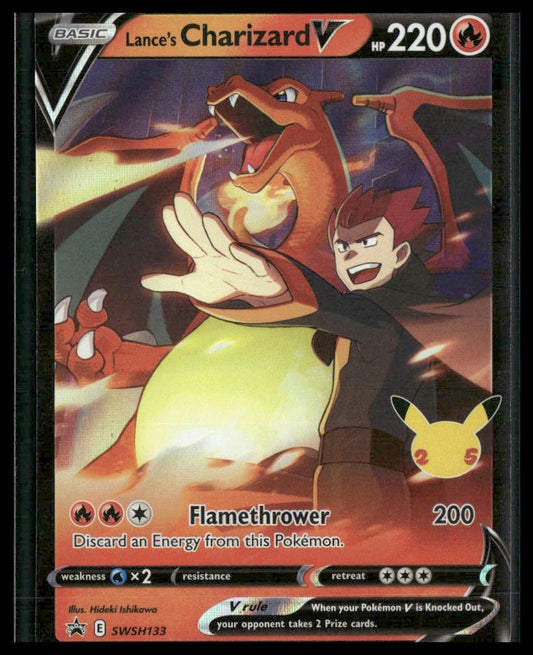 Lance's Charizard V #SWSH133 Sword & Shield Promo Cards NM