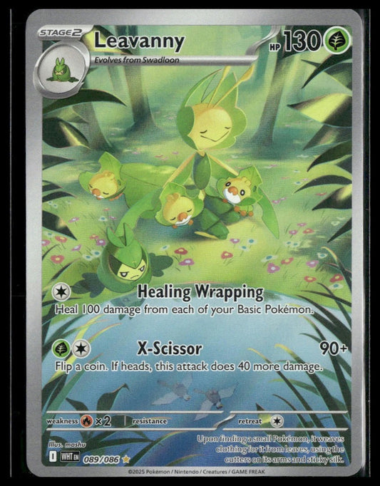 Leavanny #089/086 White Flare NM