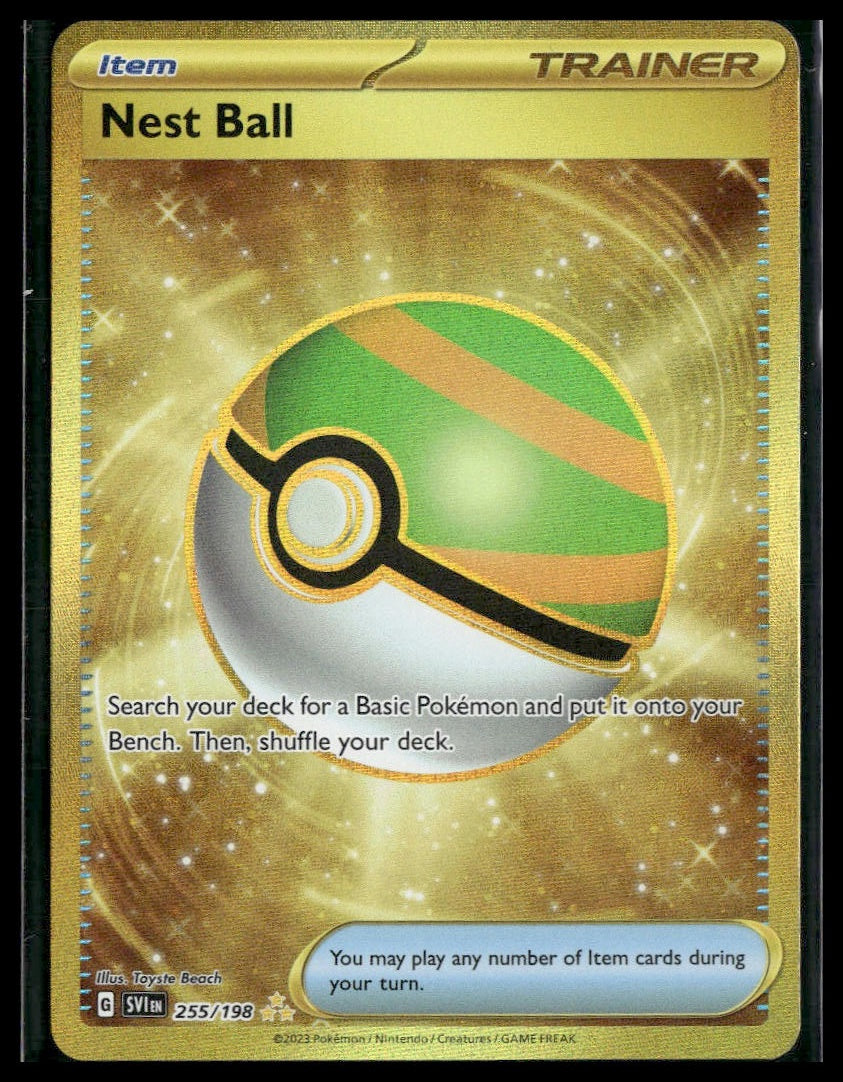 Nest Ball #255/198 Scarlet & Violet Base Set VLP