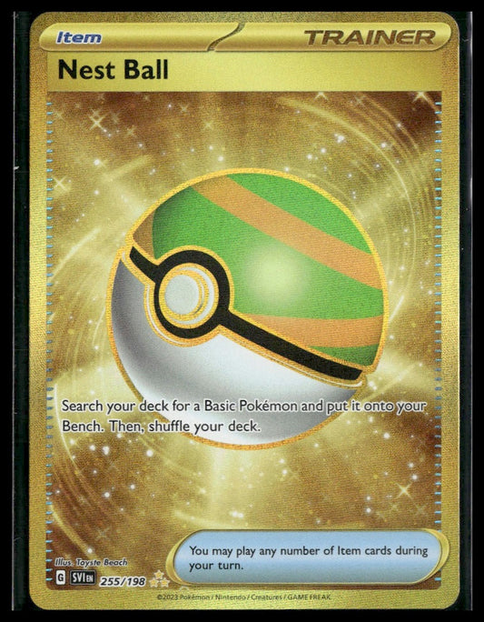 Nest Ball #255/198 Scarlet & Violet Base Set VLP