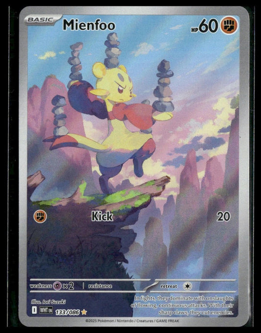 Mienfoo #133/086 White Flare NM