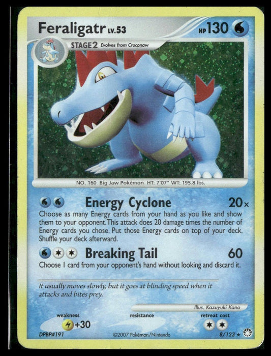 Feraligatr #8/123 Mysterious Treasures MP