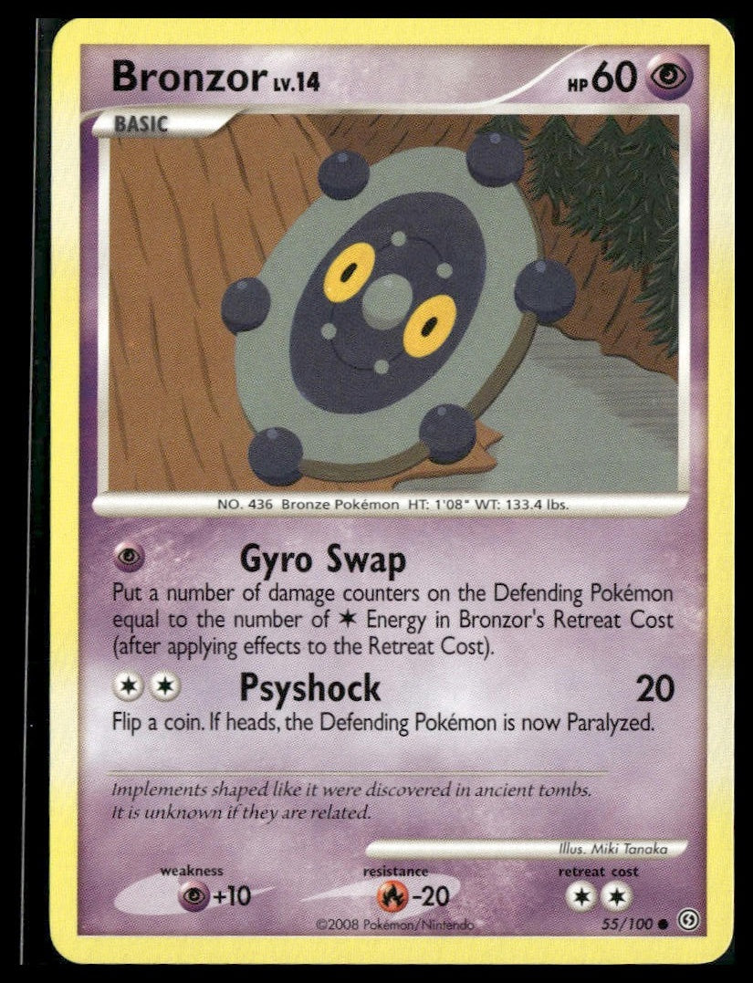 Bronzor #55/100 Stormfront LP