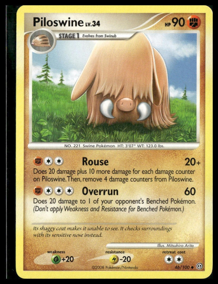 Piloswine #46/100 Stormfront LP