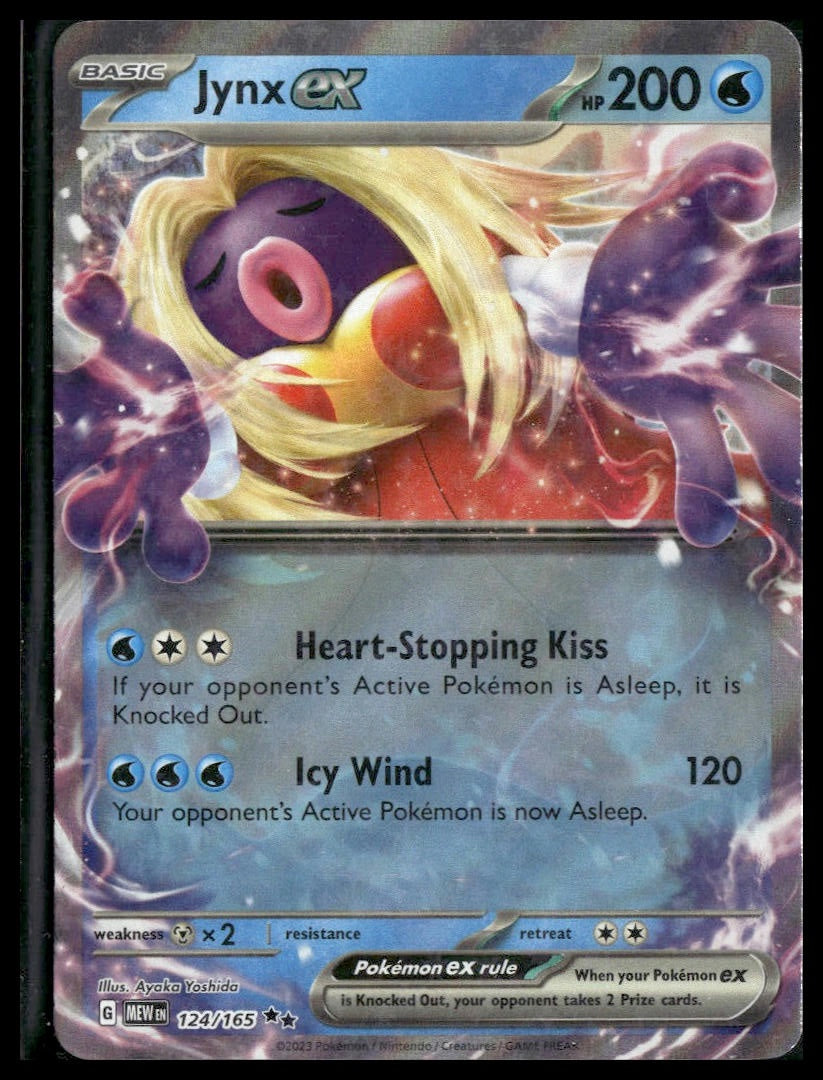 Jynx ex #124/165 Scarlet & Violet 151 NM
