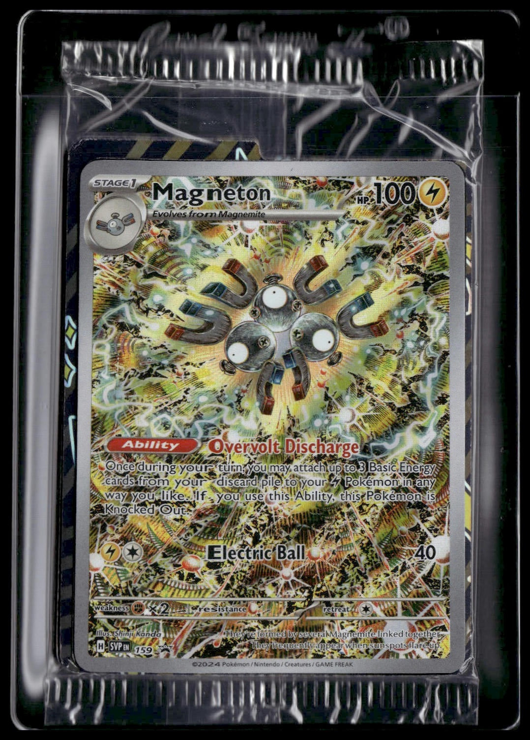 Magneton #159 SEALED Scarlet & Violet Promo Cards NM