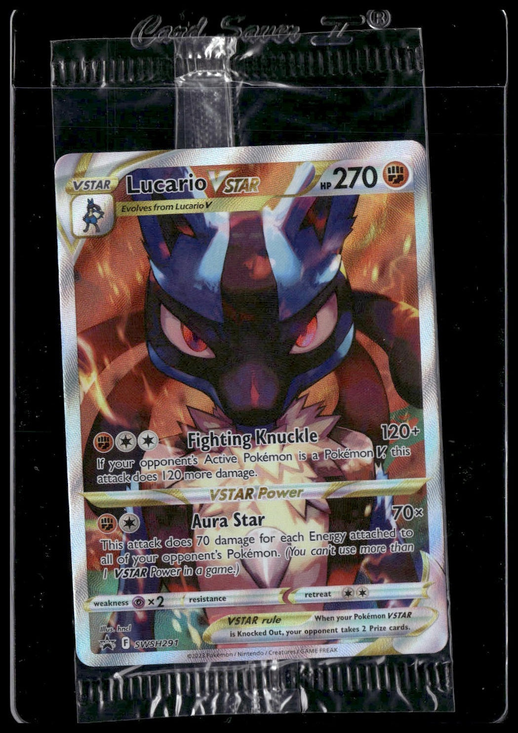 Lucario VSTAR #SWSH291 SEALED Sword & Shield Promo Cards NM