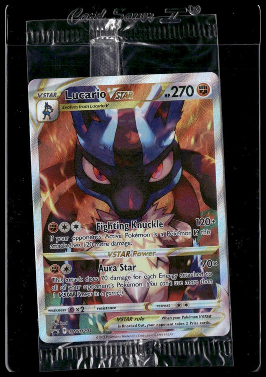 Lucario VSTAR #SWSH291 SEALED Sword & Shield Promo Cards NM