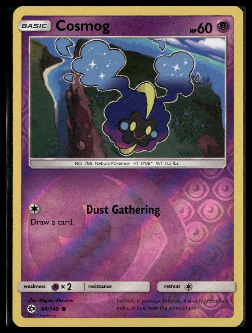 Cosmog #64/149 Reverse Holo SM Base Set NM