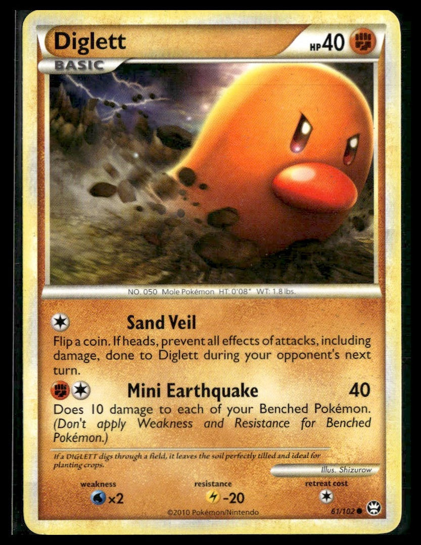 Diglett #61/102 Triumphant VLP