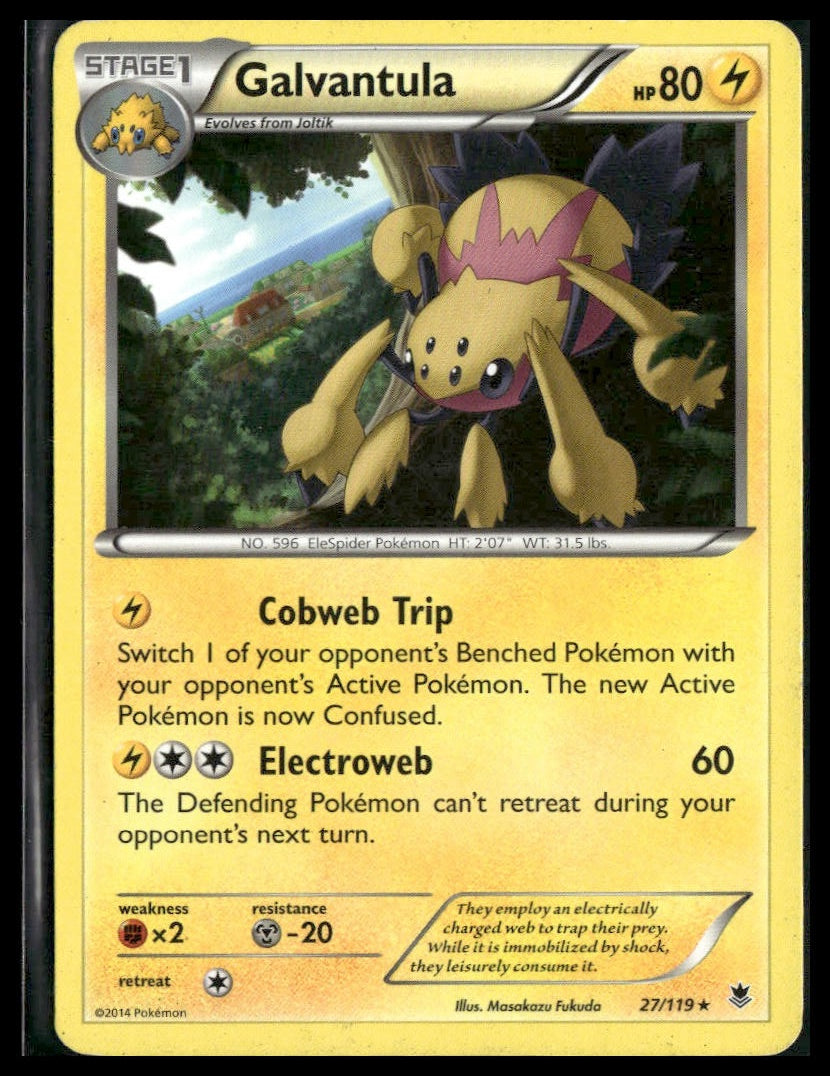 Galvantula #27/119 Phantom Forces LP