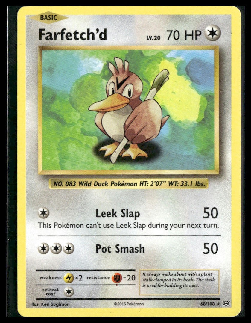Farfetch'd #68/108 Evolutions LP