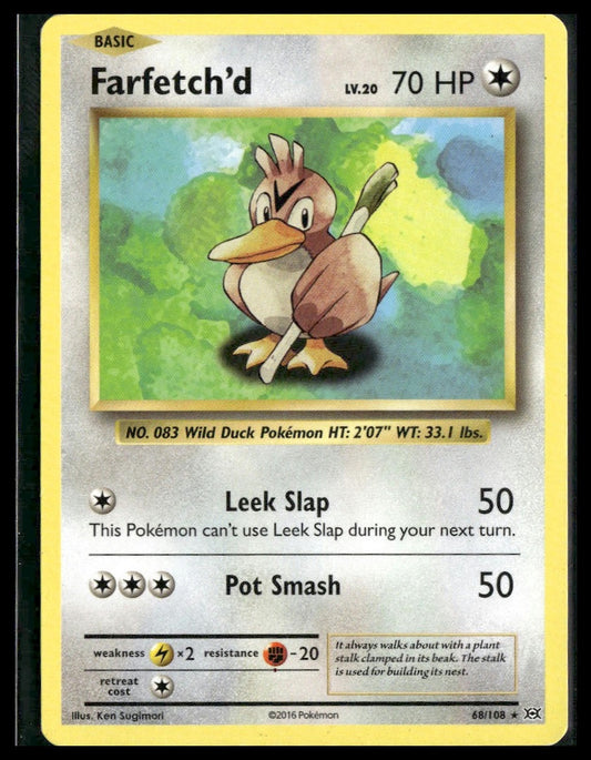 Farfetch'd #68/108 Evolutions LP