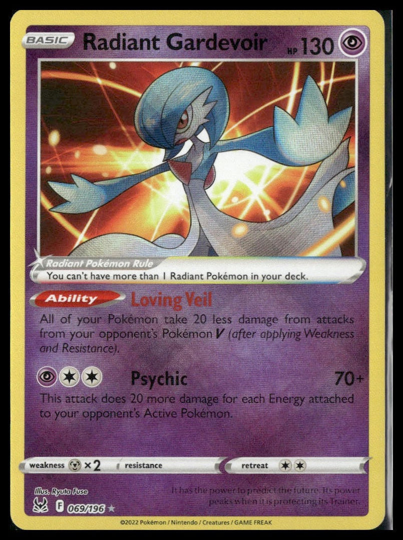 Radiant Gardevoir #069/196 Lost Origin VLP