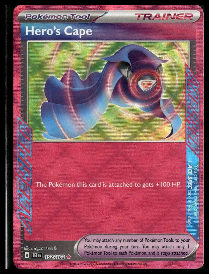 Hero's Cape #152/162 Temporal Forces NM