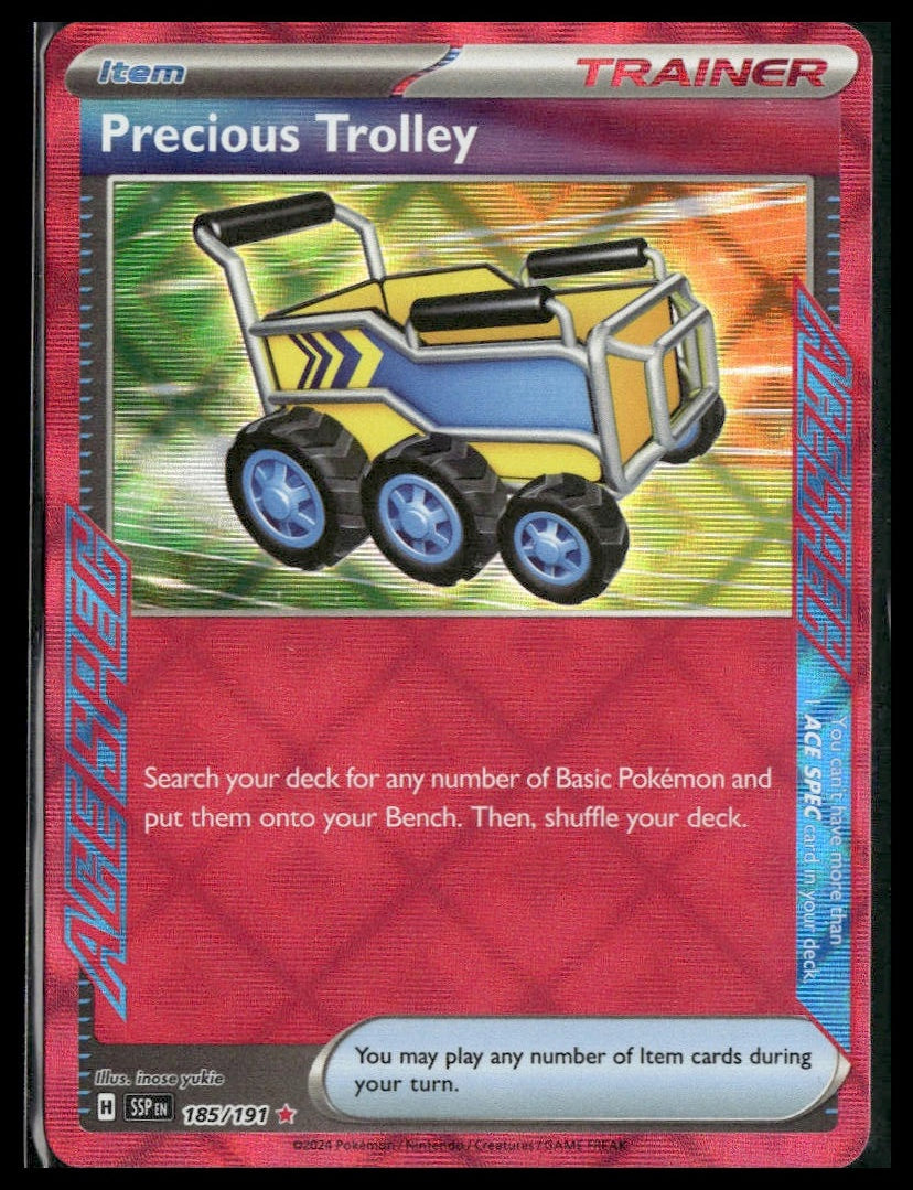 Precious Trolley #185/191 Surging Sparks NM