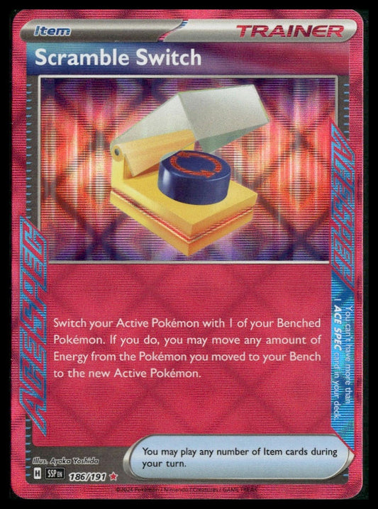 Scramble Switch #186/191 Surging Sparks NM