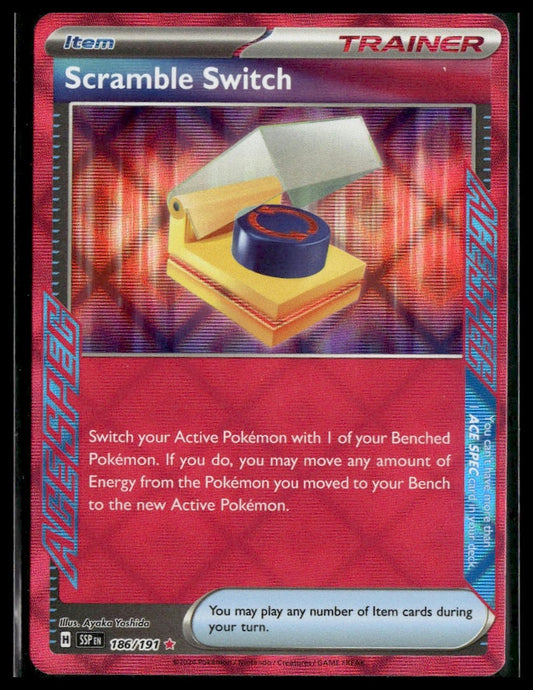 Scramble Switch #186/191 Surging Sparks NM