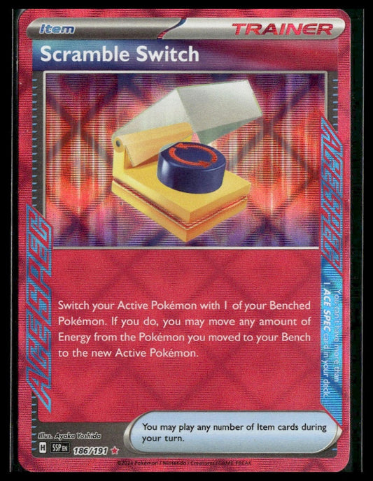 Scramble Switch #186/191 Surging Sparks NM