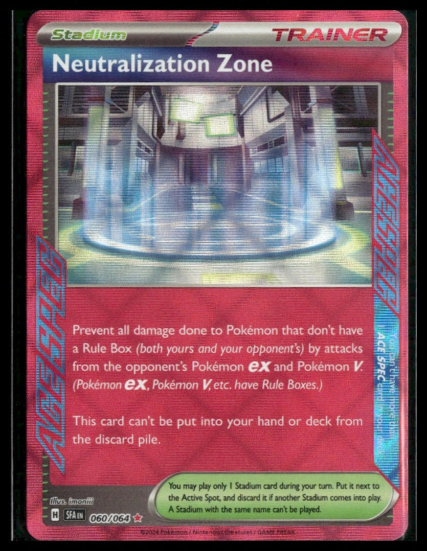Neutralization Zone #060/064 Shrouded Fable NM