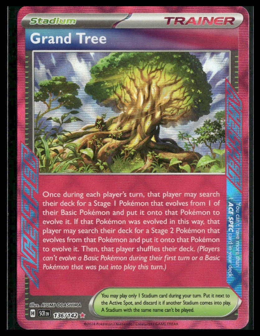 Grand Tree #136/142 Stellar Crown NM