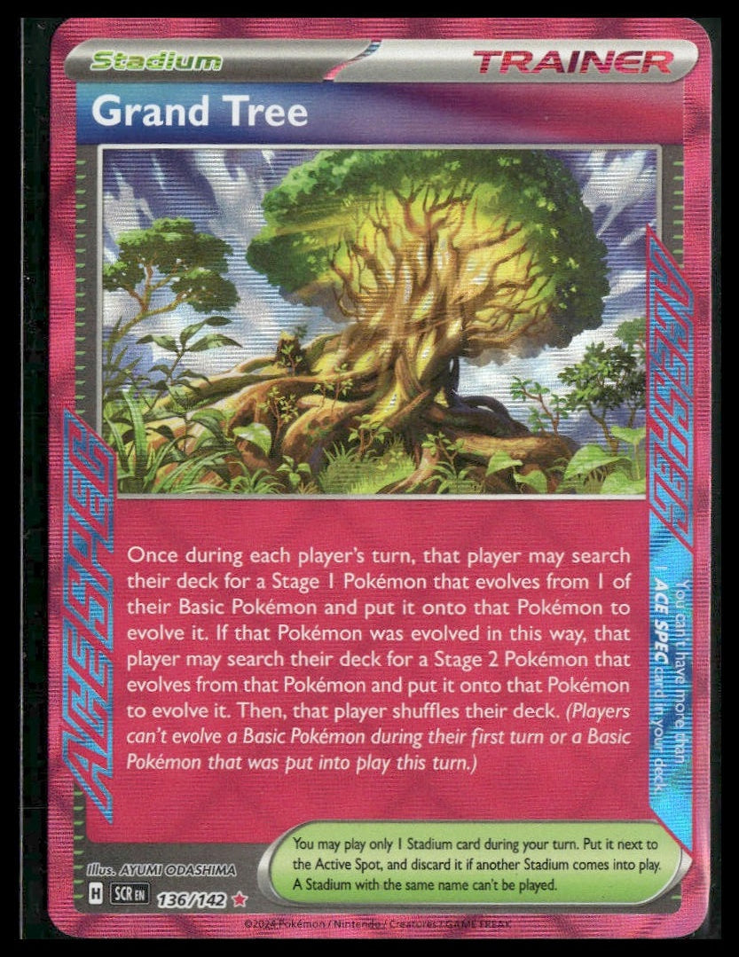 Grand Tree #136/142 Stellar Crown NM