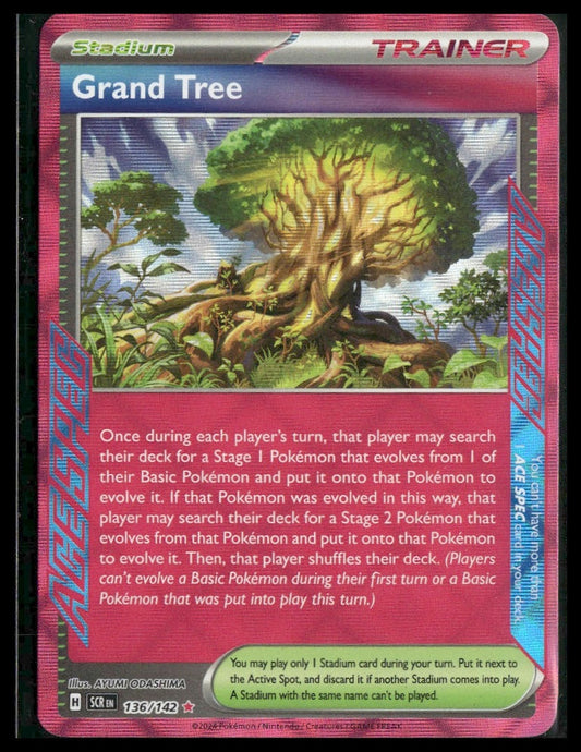 Grand Tree #136/142 Stellar Crown NM
