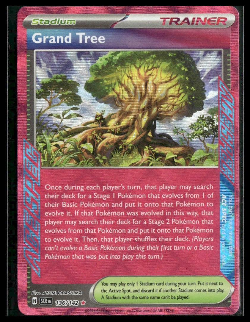 Grand Tree #136/142 Stellar Crown NM