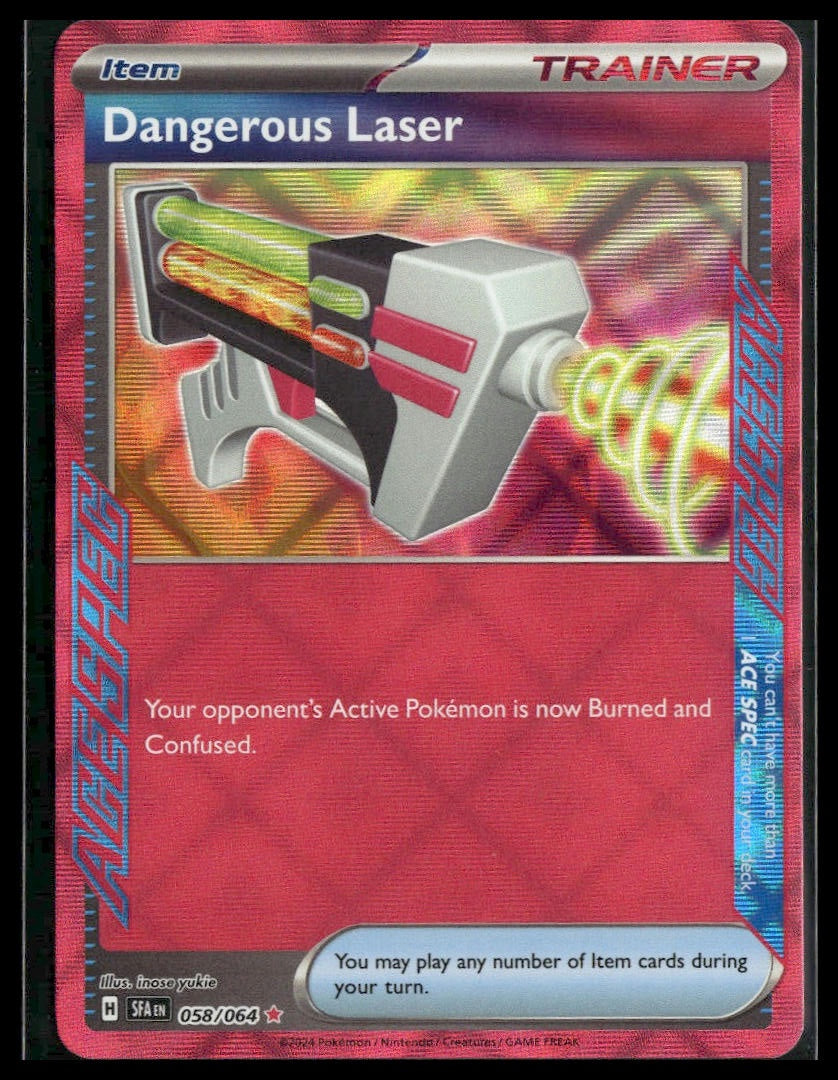 Dangerous Laser #058/064 Shrouded Fable NM