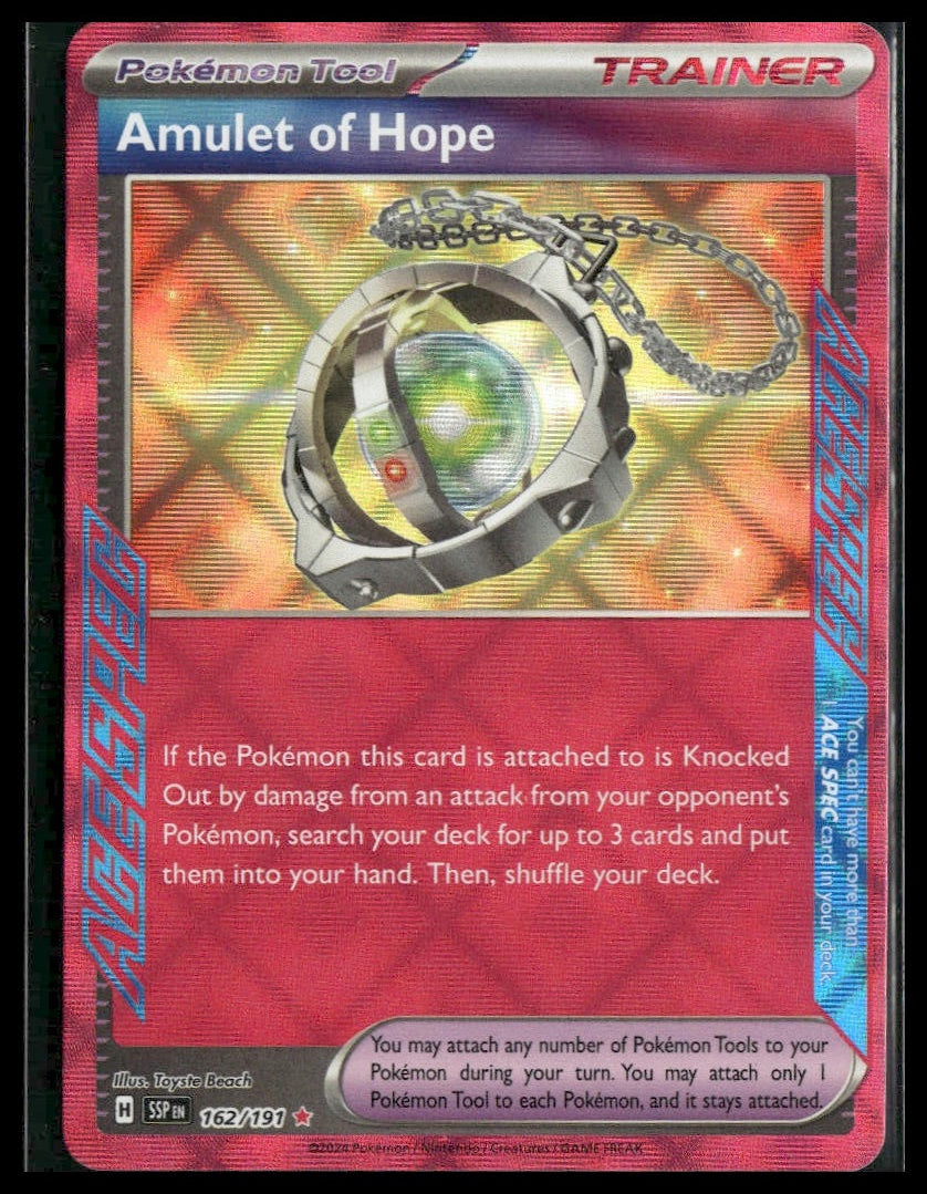 Amulet of Hope #162/191 Surging Sparks NM