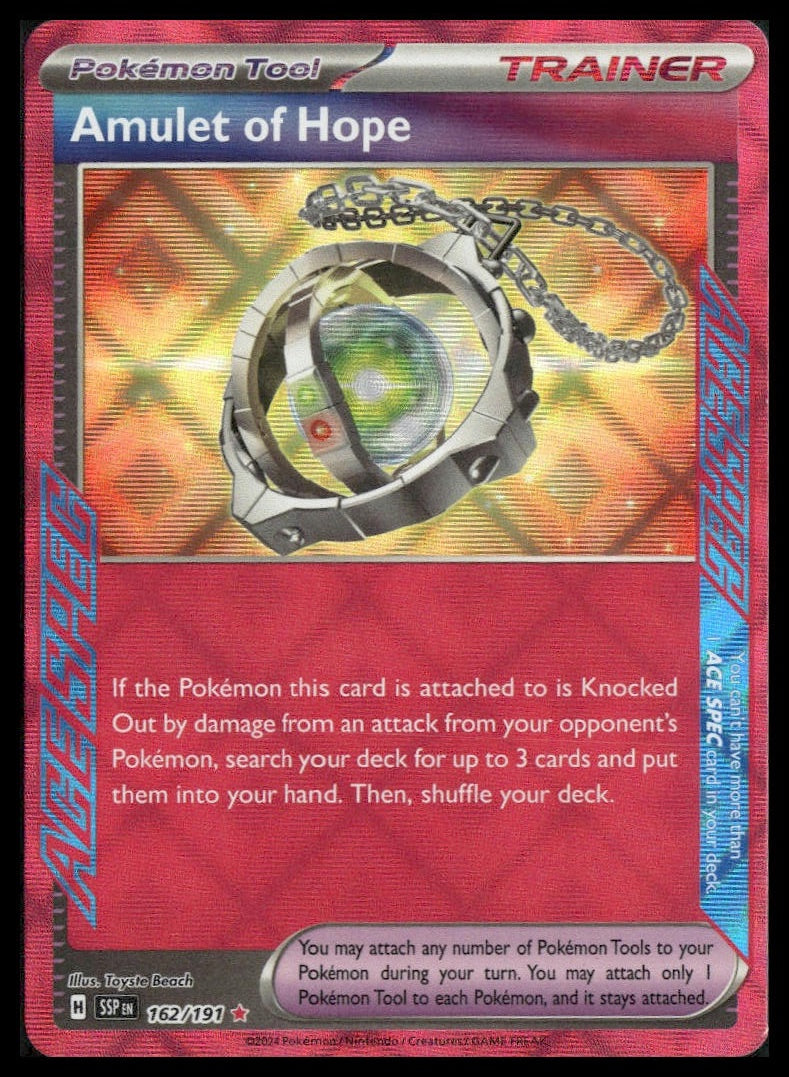 Amulet of Hope #162/191 Surging Sparks NM