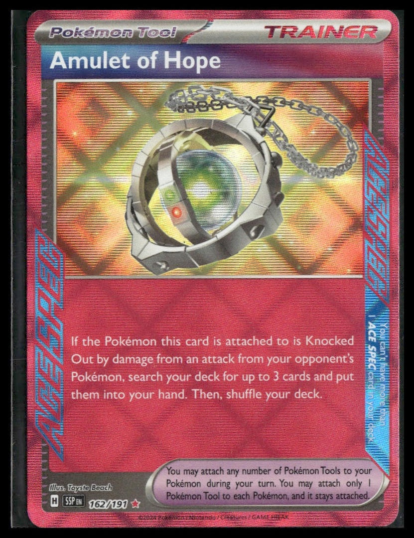 Amulet of Hope #162/191 Surging Sparks NM