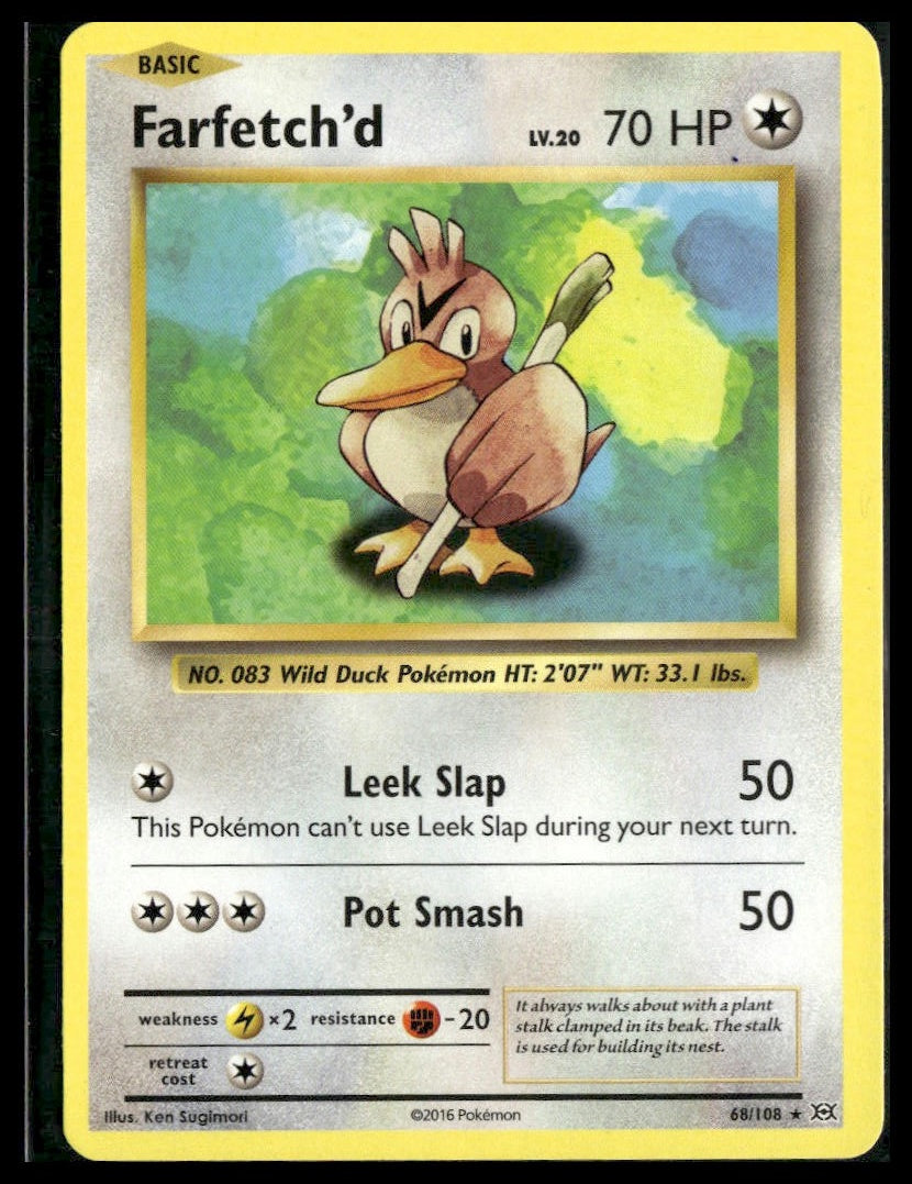 Farfetch'd #68/108 Evolutions VLP