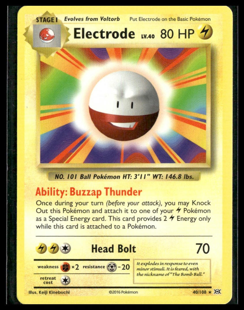 Electrode #40/108 Evolutions NM