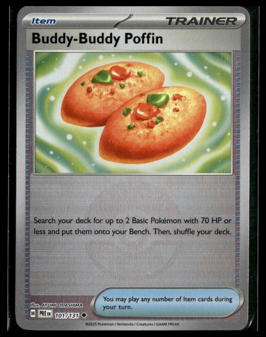 Buddy-Buddy Poffin #101/131 Poke Ball Prismatic Evolutions NM