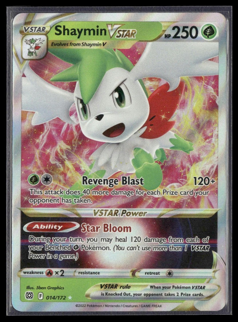 Shaymin VSTAR #014/172 Brilliant Stars NM