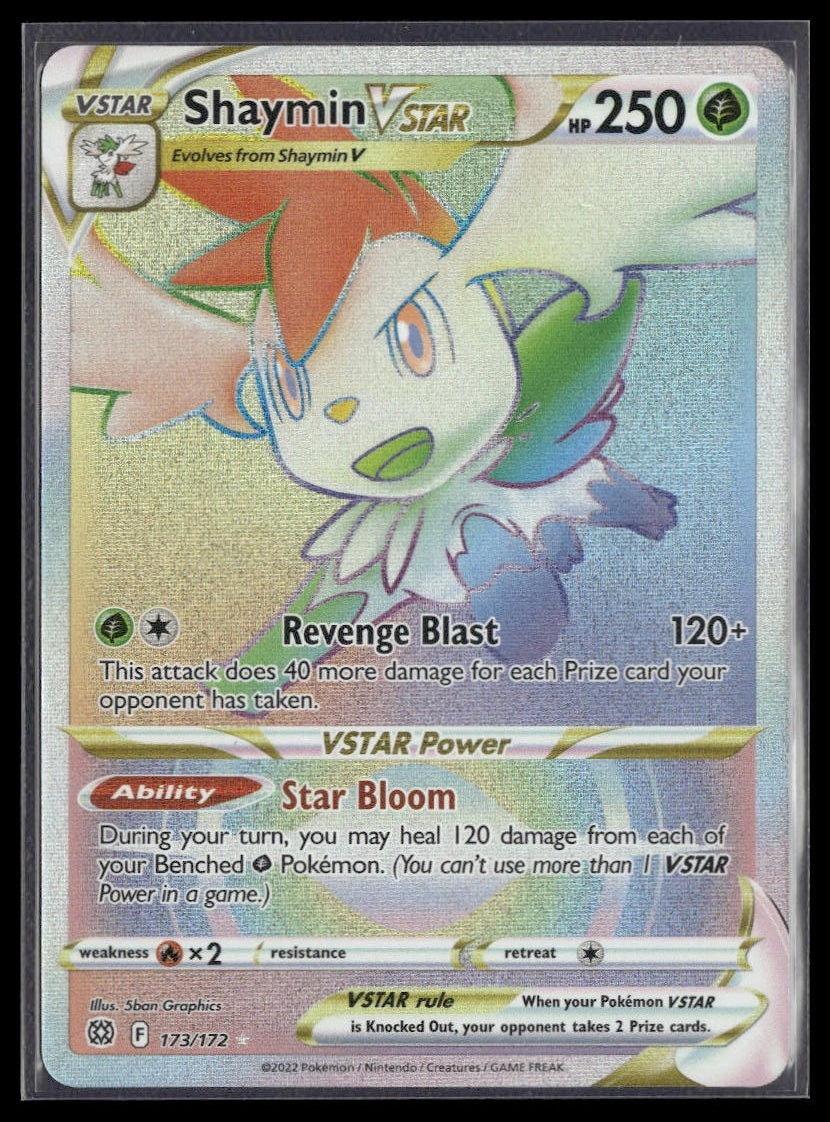 Shaymin VSTAR (Secret) #173/172 Brilliant Stars NM