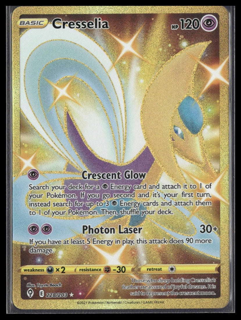 Cresselia (Secret) #228/203 Evolving Skies NM